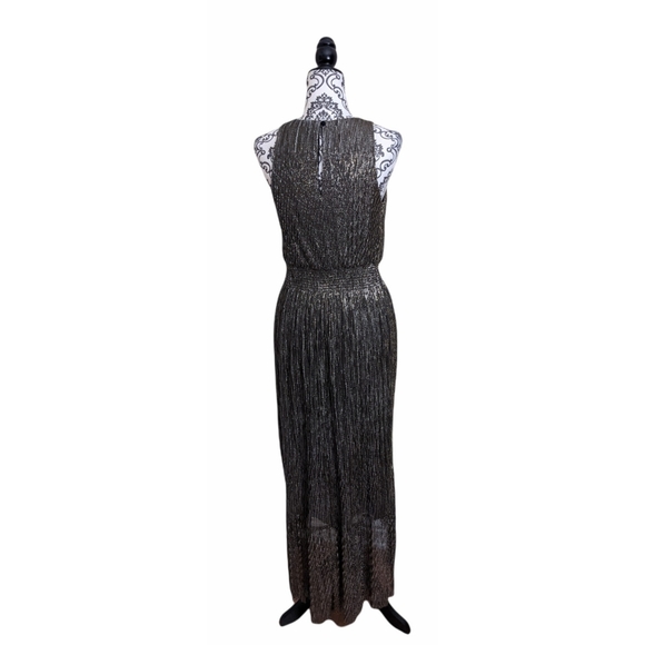 BANANA REPUBLIC High Low Metallic Dress - Picture 8 of 16